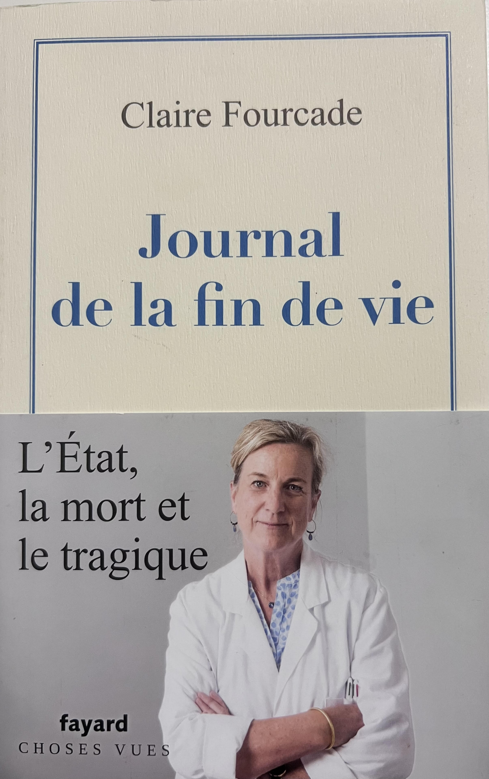 Journal de la fin de vie (Claire Fourcade)